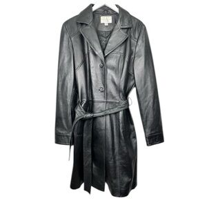 Worthington Black Trench Coat
